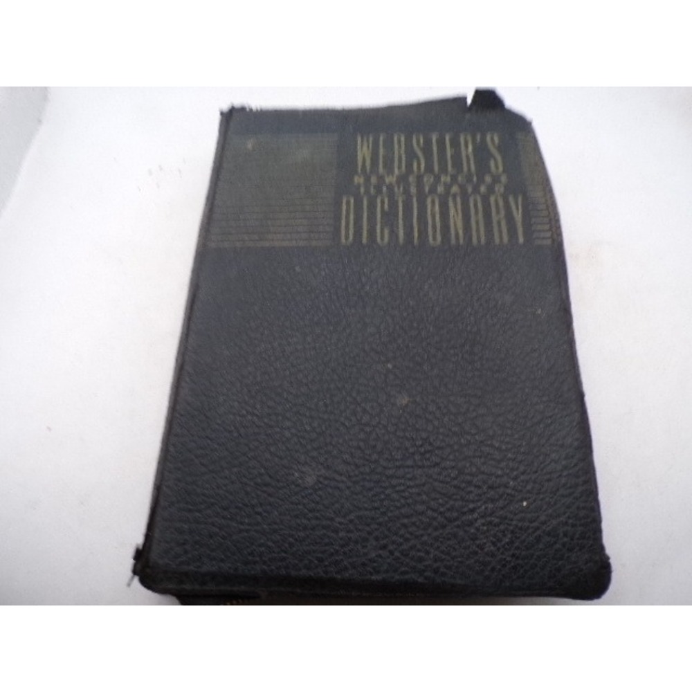 Vintage‎ 1940 Webster New Concise Illustrated Dictionary World Pub